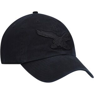 All Black Philadelphia Eagles Baseball Hat